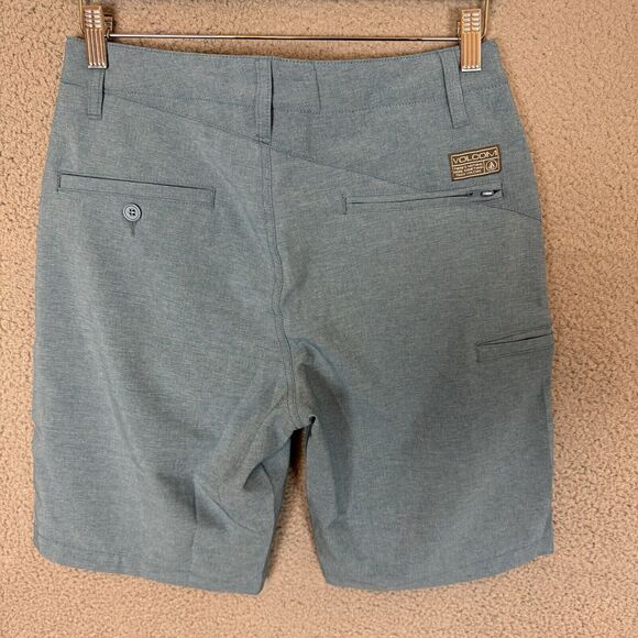 Volcom Shorts Mens 28 Blue Hybrid Walking Surf & Turf Stretch Skate NWOT - Picture 3 of 7